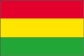 Bolivien Flaggen