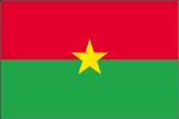 Burkina Faso Flaggen