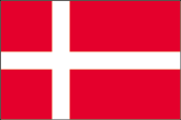 Dänemark Flaggen