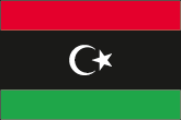 Libyen Flaggen