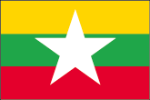 Myanmar Flaggen