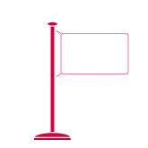 Tischflaggenständer