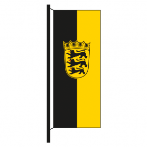Hisshochflagge Baden-Württemberg Dienstflaggeaden-Württemberg