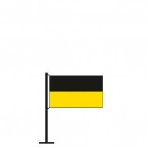 Tischflagge Baden-Württemberg