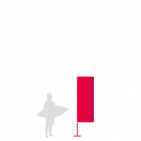 Beachflag 'Aruba' | S