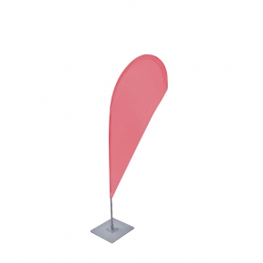 Beachflag Tropfenform