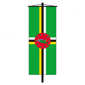 Banner-Fahne Dominica