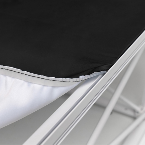 Pop-Up-Fast-Light: Faltenfreie Bespannung mit Silikonkeder
