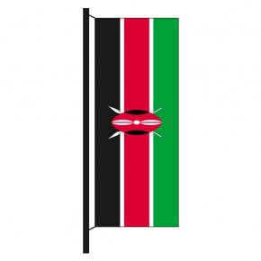Hisshochflagge Kenia