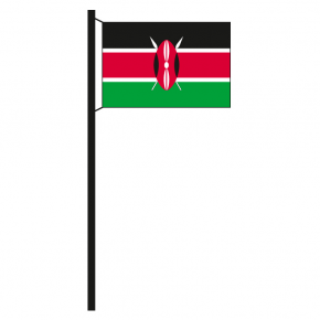 Hissflagge Kenia