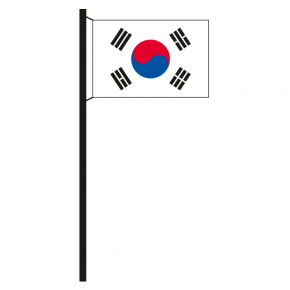 Hissflagge Südkorea