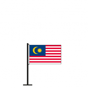 Tischflagge Malaysia