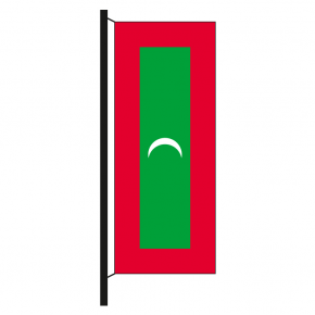 Hisshochflagge Malediven