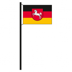 Deutschland Niedersachsen Hissflagge niedersächsische Fahnen Flaggen 60x90cm 