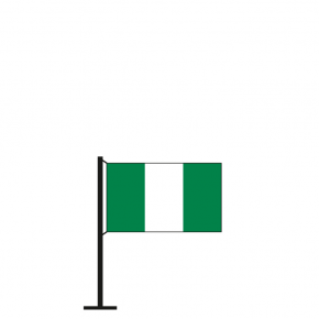 Tischflagge Nigeria