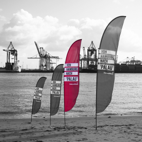 Beachflag 'Palau' | L