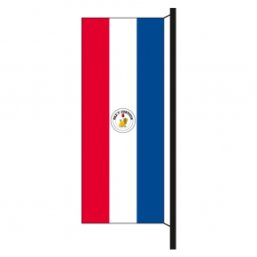 Hisshochflagge Paraguay Rückseite