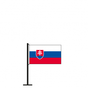 Tischflagge Slowakei