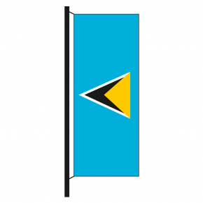 Hisshochflagge St. Lucia