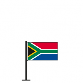 Tischflagge Südafrika