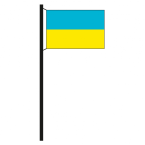 A Ukrainische Nationalflaggen Ukrainische Flaggen ausgenommen Fahnenmasten Ukrainische Banner Ukraine-Flagge Banner