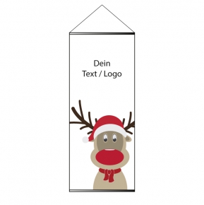 Deko-Banner mit dem Motiv: HoHoHo