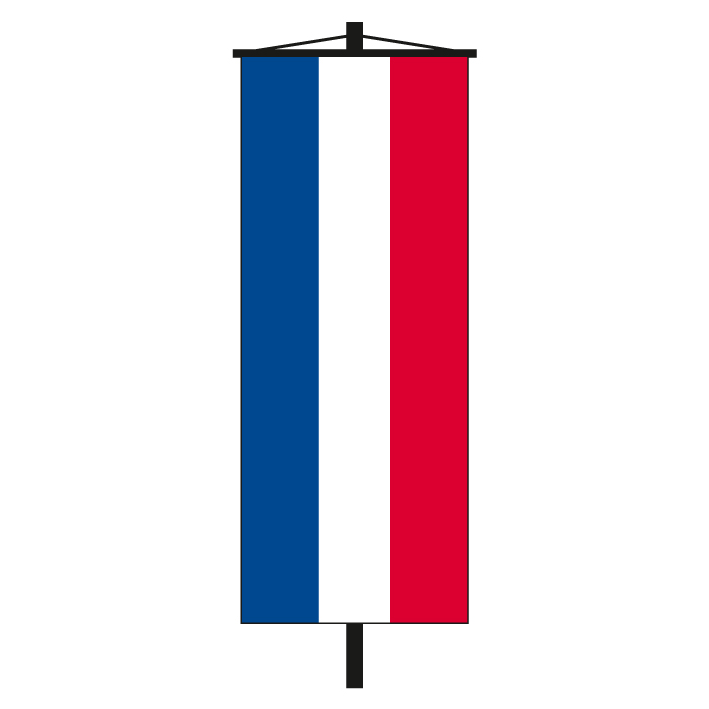 Langwimpel Schleswig-Holstein – 30x150 Cm, Aus Polyester, Wetterfest Mit Metallösen