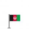 Tischflagge Afghanistan