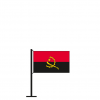 Tischflagge Angola