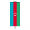 Banner-Fahne Aserbaidschan