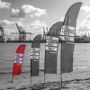 Beachflag gerade Unterkante S