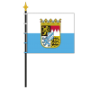 Zimmerfahne Bayern Dienstflagge
