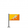 Tischflagge Bhutan