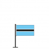 Tischflagge Botsuana