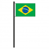 Hissflagge Brasilien