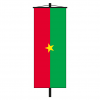 Banner-Fahne Burkina Faso