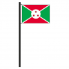 Hissflagge Burundi