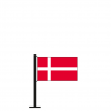 Tischflagge Dänemark