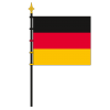 Zimmerfahne Deutschland