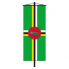 Banner-Fahne Dominica