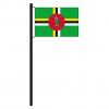 Hissflagge Dominica