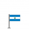 Tischflagge El Salvador