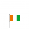 Tischflagge Elfenbeinküste