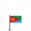 Tischflagge Eritrea