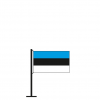 Tischflagge Estland