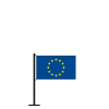 Tischflagge Europäische Union