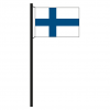 Hissflagge Finnland