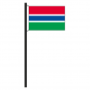 Hissflagge Gambia