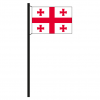 Hissflagge Georgien