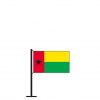 Tischflagge Guinea-Bissau
